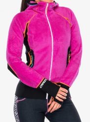 Bluza z kapturem damska Crazy Pull Inspire. Czerwone bluzy Crazy, na lato, l, bez wzorów, z materiału, z kapturem. Za 849.99 zł.