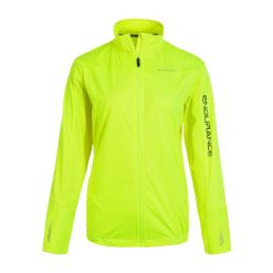 Damska kurtka wodoodporna Endurance Ziva. Brązowe kurtki sportowe ENDURANCE, bez wzorów, bez kaptura, rowerowe. Za 337.50 zł.