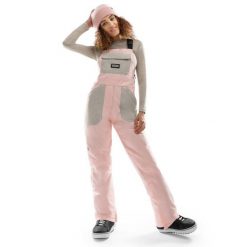 Spodnie snowboardowe z szelkami damskie B1-W Arosa. Czerwone spodnie narciarskie SIROKO, s, bez wzorów, narciarskie. W wyprzedaży za 380.00 zł.