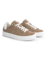NoGRZ Skórzane sneakersy "P.Paget" w kolorze jasnobrązowym rozmiar: 40. Brązowe trampki NoGrz, bez wzorów, ze skóry, bez zapięcia. Za 228.92 zł.