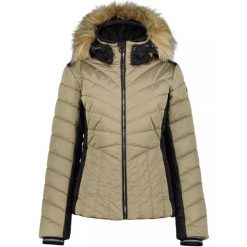 Buty narciarskie Luhta Katinen. Brązowe kurtki sportowe Luhta, na zimę, xs, bez wzorów, bez kaptura, narciarskie. Za 999.00 zł.