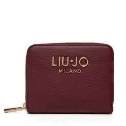 Duży Portfel Damski Liu Jo. Czerwone portfele Liu Jo, bez wzorów. Za 269.99 zł.