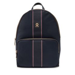 Plecak Tommy Hilfiger. Niebieskie plecaki TOMMY HILFIGER, bez wzorów. Za 309.99 zł.