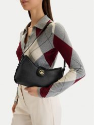 Beverly Hills Polo Club Torebka CEO-BHPC-L-015-09 Czarny. Czarne torebki klasyczne Beverly Hills Polo Club, bez wzorów, z materiału, bez dodatków. Za 229.99 zł.