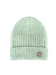 Pinko Czapka "Ermellino" | 1V201U A000 | Ermellino | Kobieta | Zielony. Zielone czapki Pinko, bez wzorów, z moheru. W wyprzedaży za 249.00 zł.