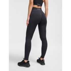 Damskie legginsy bezszwowe Hummel MT Define Scrunch. Czarne legginsy Hummel, bez wzorów. Za 202.50 zł.