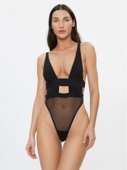 Bluebella Body Topaz 41789 Czarny. Czarne body BlueBella, bez wzorów, z syntetyku. Za 159.99 zł.