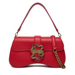 Torebka Just Cavalli. Czerwone torebki klasyczne Just Cavalli, bez wzorów, bez dodatków. Za 829.99 zł.