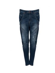 Diesel Jeansy "Fayza" | 00CYQV-069BD | Kobieta | Granatowy. Niebieskie jeansy Diesel, m, bez wzorów. W wyprzedaży za 489.00 zł.