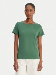 Weekend Max Mara T-Shirt Multif 2615971012 Zielony Regular Fit. Zielone t-shirty Weekend Max Mara, xs, bez wzorów, z bawełny, bez kołnierzyka, bez ramiączek. Za 289.99 zł.
