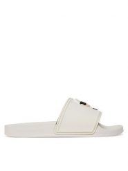 KARL LAGERFELD Klapki Kondo 2.0 KL80905A Biały. Białe klapki KARL LAGERFELD, bez wzorów, z tworzywa sztucznego, bez obcasa. Za 329.99 zł.