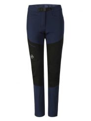 Alpine Pro Spodnie softshellowe "Akana" w kolorze granatowym rozmiar: 40. Niebieskie spodnie dresowe Alpine Pro, bez wzorów, z materiału, outdoorowe. Za 237.17 zł.