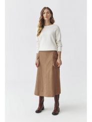 TATUUM Spódnica w kolorze karmelowym rozmiar: 34. Brązowe spódnice Tatuum, bez wzorów, midi. Za 117.73 zł.
