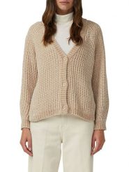 S.Oliver Kardigan w kolorze jasnobrązowym rozmiar: 36. Brązowe kardigany S.Oliver, s, bez wzorów. Za 104.99 zł.