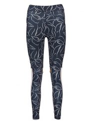 Roxy Legginsy sportowe "Keep on trying" w kolorze granatowym rozmiar: XS. Niebieskie legginsy Roxy, xs, bez wzorów, z materiału, z podwyższonym stanem. Za 52.79 zł.