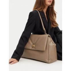 Torebka GINO ROSSI. Brązowe shopper Gino Rossi, bez wzorów, bez dodatków. Za 349.99 zł.