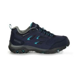 Buty trekkingowe damskie Holcombe IEP Low Regatta. Niebieskie trekkingi Regatta, z poliesteru, trekkingowe. Za 229.00 zł.