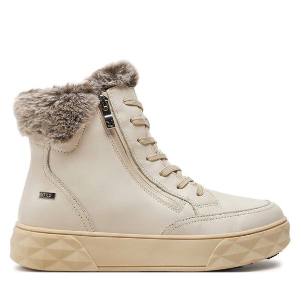 Trzewiki Caprice. Botki Caprice, bez wzorów, bez obcasa, na płaskiej podeszwie, bez zapięcia. Za 319.99 zł.