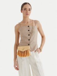 Guess Torebka J6GZ17 WO680 Beżowy. Brązowe torebki klasyczne Guess, z aplikacjami, z syntetyku, bez dodatków. Za 210.99 zł.