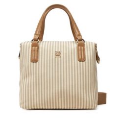 Torebka Tommy Hilfiger. Brązowe torebki klasyczne TOMMY HILFIGER, bez wzorów, bez dodatków. Za 339.99 zł.