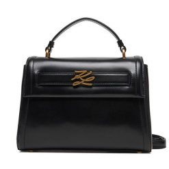 Torebka KARL LAGERFELD. Czarne torebki klasyczne KARL LAGERFELD, bez wzorów, bez dodatków. Za 1,299.00 zł.