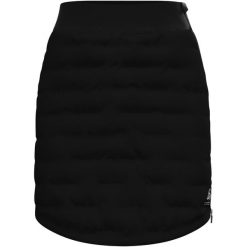 Spódnica techniczna damska ODLO Zeroweight Insulator. Czarne spódnice Odlo, bez wzorów. Za 485.37 zł.