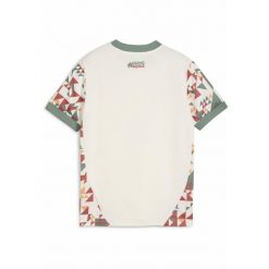 Młodzieżowa koszulka Palermo F.C. 24/25 PUMA Warm White Eucalyptus Green. Biała bluzki Puma, m, bez wzorów, młodzieżowe, bez kołnierzyka, bez ramiączek. Za 359.00 zł.