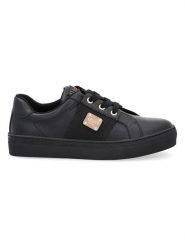 Liu Jo Sneakersy w kolorze czarnym rozmiar: 39. Czarne trampki Liu Jo, z aplikacjami, bez zapięcia. Za 320.95 zł.