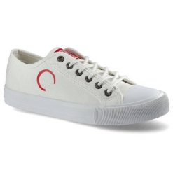 Białe Trampki Big Star Damskie Lekkie Buty. Białe trampki Big Star, bez wzorów, z gumy, bez zapięcia. Za 89.99 zł.