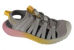 Sandały damskie, Whisper Lite. Szare sandały Keen, bez wzorów, z materiału, sportowe, bez obcasa, bez zapięcia. Za 449.99 zł.
