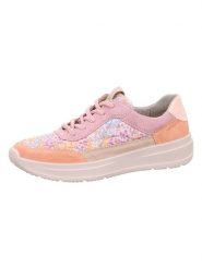Legero Skórzane sneakersy "Sprinter" w kolorze jasnoróżowym ze wzorem rozmiar: 38,5. Różowe trampki Legero, bez wzorów, z materiału, bez zapięcia. Za 245.96 zł.