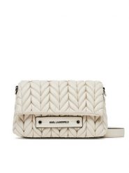KARL LAGERFELD Torebka A2W30153 Écru. Listonoszki KARL LAGERFELD, bez wzorów, ze skóry, bez dodatków. Za 639.99 zł.