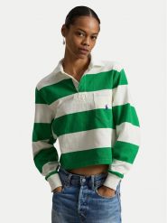 Polo Ralph Lauren Polo 211971746500 Zielony Relaxed Fit. Zielone koszulki polo Polo Ralph Lauren, s, bez wzorów, z bawełny, bez kołnierzyka, bez ramiączek. Za 779.99 zł.