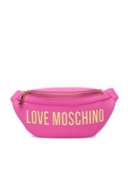 LOVE MOSCHINO Nerka JC4195PP1OKD0604 Różowy. Czerwone torebki klasyczne Love Moschino, bez wzorów, ze skóry, bez dodatków. Za 859.99 zł.