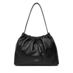 Torebka Tommy Hilfiger. Czarne torebki klasyczne TOMMY HILFIGER, bez wzorów, bez dodatków. Za 849.99 zł.