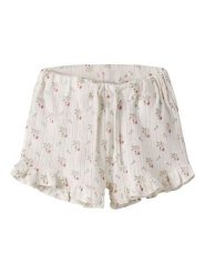 Lil Atelier Szorty "Frachello" w kolorze kremowym rozmiar: 62. Brązowe szorty Lil Atelier, bez wzorów, ze splotem. Za 51.95 zł.