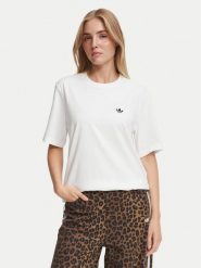 Adidas T-Shirt Essentials Loose KQ6722 Biały Regular Fit. Białe t-shirty Adidas, l, bez wzorów, z bawełny, bez kołnierzyka, bez ramiączek. Za 109.99 zł.