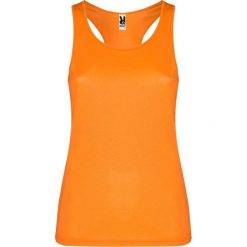 Damska Kamizelka Sportowa Shura Top. Brązowe koszulki sportowe ROLY, bez wzorów, bez ramiączek. Za 45.99 zł.