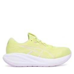 Buty do biegania Asics. Zielone obuwie sportowe Asics, bez zapięcia, do biegania. Za 659.99 zł.