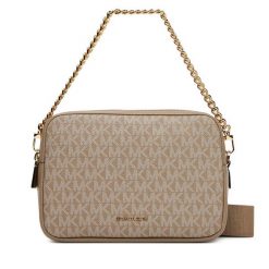 Torebka MICHAEL Michael Kors. Brązowe listonoszki MICHAEL Michael Kors, bez wzorów, bez dodatków. Za 869.99 zł.