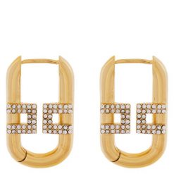 Kolczyki Elisabetta Franchi. Żółte kolczyki Elisabetta Franchi, złote. Za 609.99 zł.