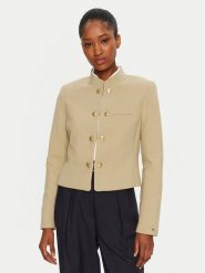 Tommy Hilfiger Marynarka WW0WW44607 Beżowy Regular Fit. Brązowe marynarki i żakiety TOMMY HILFIGER, bez wzorów, z syntetyku. Za 539.99 zł.