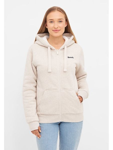 Bench Bluza "Mintz" w kolorze beżowym rozmiar: 44. Brązowe bluzy Bench, bez wzorów, bez kaptura. Za 201.45 zł.