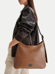 G-Star Raw Torebka C-LDA8480 Brązowy. Brązowe torebki klasyczne G-Star Raw, bez wzorów, z materiału, bez dodatków. Za 179.99 zł.