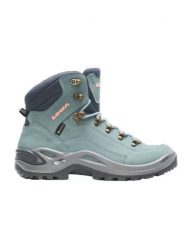 LOWA Skórzane buty trekkingowe "Renegade GTX" w kolorze turkusowym rozmiar: 39,5. Niebieskie trekkingi Lowa, z gore-texu, outdoorowe. Za 696.20 zł.