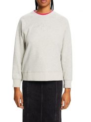 ESPRIT Bluza w kolorze szarym rozmiar: M. Szare bluzy Esprit, m, bez wzorów, z bawełny, bez kaptura. Za 137.95 zł.