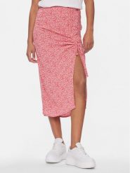 Pepe Jeans Spódnica midi Blake PL901090 Czerwony Regular Fit. Czerwone spódnice Pepe Jeans, xs, bez wzorów, z jeansu, midi. Za 109.99 zł.