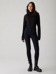 LTB Dżinsy "Florian B" - Skinny fit - w kolorze czarnym rozmiar: W31/L28. Czarne jeansy LTB, l, z aplikacjami, z podwyższonym stanem. Za 70.08 zł.