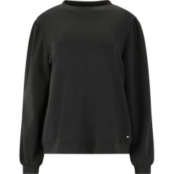 Bluza z rękawami balonowymi damska Athlecia Jillnana V2. Czarne bluzy Athlecia, bez wzorów, bez kaptura. Za 256.00 zł.