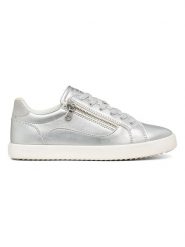 Geox Sneakersy "Blomiee" w kolorze srebrnym rozmiar: 38. Szare trampki Geox, bez wzorów, za kostkę, bez zapięcia. Za 304.95 zł.